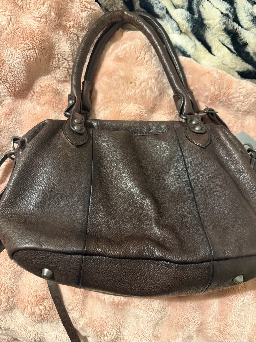 We The Free Bitter Bark Leather Satchel - Picture 6 of 7